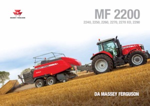 Prasa kostkująca Massey Ferguson MF 2250SP