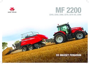 Prasa kostkująca Massey Ferguson MF 2290TP
