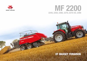 Prasa kostkująca Massey Ferguson MF 2250SP