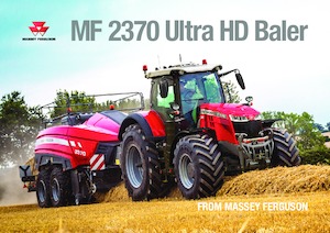 Prasa kostkująca Massey Ferguson MF 2370UHDTC