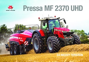 Prasa kostkująca Massey Ferguson MF 2370UHDTP