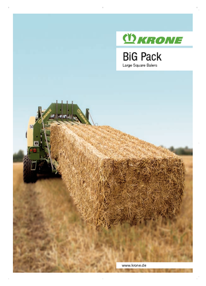 Prasa kostkująca Krone Big Pack 1270 XC