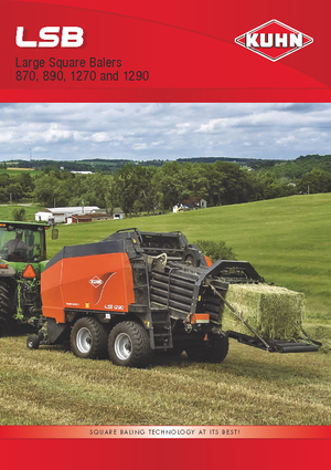 Prasa kostkująca Kuhn LSB 1290