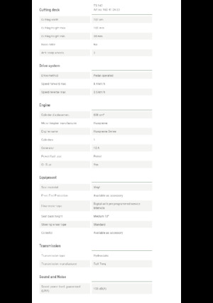Kosiarki Samojezdne i Traktory Ogrodowe Husqvarna TS 142