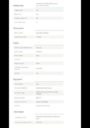 Kosiarki Samojezdne i Traktory Ogrodowe Husqvarna TS 248XD