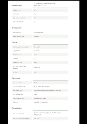 Kosiarki Samojezdne i Traktory Ogrodowe Husqvarna TS 354XD