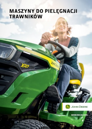 Kosiarki Samojezdne i Traktory Ogrodowe John Deere X350R