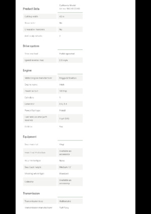 Kosiarki Samojezdne i Traktory Ogrodowe Husqvarna YTH 18542
