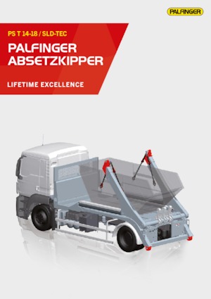 Wywrotki tylnozsypowe Palfinger PST 18 TEC