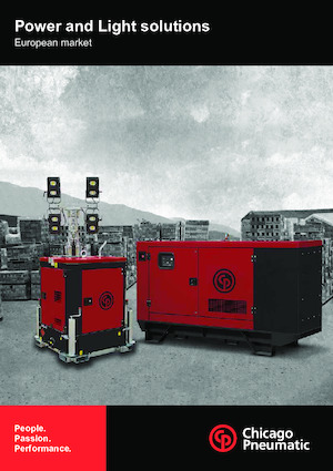 Maszty oświetleniowe Chicago Pneumatic CPLT V15W