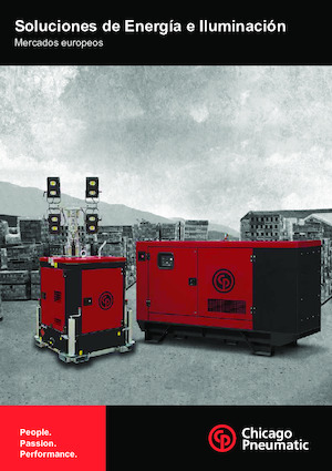 Maszty oświetleniowe Chicago Pneumatic CPLT V15W