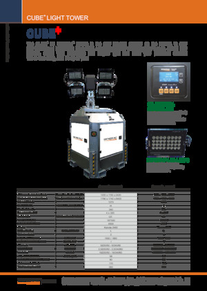 Maszty oświetleniowe Generac Mobile Cube+ LED K2