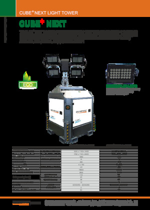 Maszty oświetleniowe Generac Mobile Cube Next 4x150W