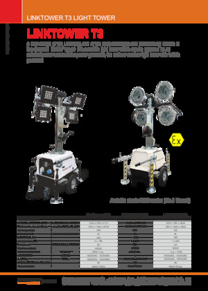 Maszty oświetleniowe Generac Mobile Linktower T4 UFO