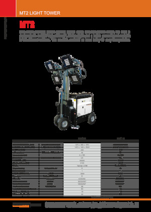 Maszty oświetleniowe Generac Mobile MT 2 Y