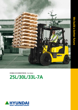 Wózki widłowe LPG Hyundai 25L-7A