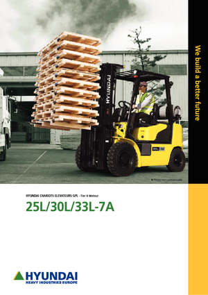 Wózki widłowe LPG Hyundai 25L-7A