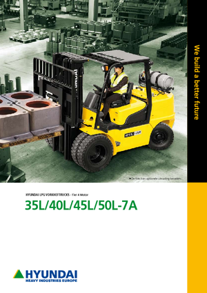 Wózki widłowe LPG Hyundai 50L-7A