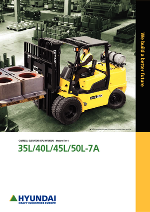 Wózki widłowe LPG Hyundai 40L-7 A