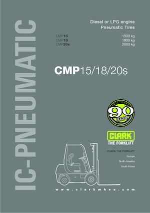 Wózki widłowe LPG Clark CMP 15 L