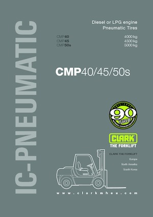 Wózki widłowe LPG Clark CMP 45 L
