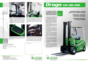 Wózki widłowe LPG Cesab Drago 180