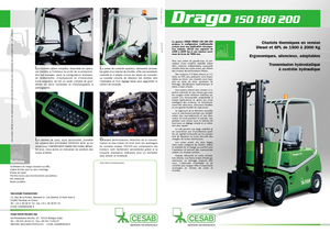 Wózki widłowe LPG Cesab Drago 180