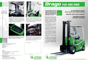 Wózki widłowe LPG Cesab Drago 180