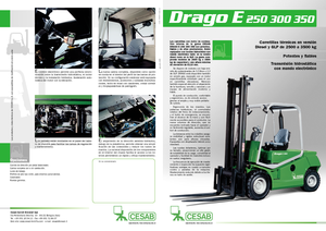 Wózki widłowe LPG Cesab Drago 250 E