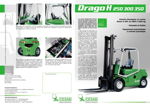 Wózki widłowe LPG Cesab Drago 300 H
