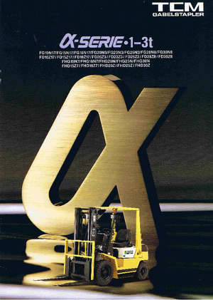 Wózki widłowe LPG TCM FG 25 N 3 T