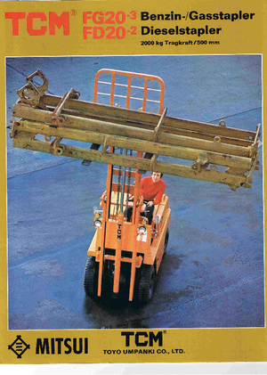 Wózki widłowe LPG TCM FG 20 T 6