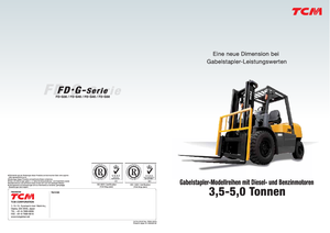 Wózki widłowe LPG TCM FG 40 T 9