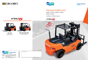 Wózki widłowe LPG Doosan G60S-5