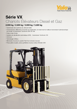 Wózki widłowe LPG Yale GLP 25VX Productivity