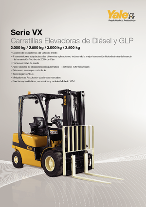 Wózki widłowe LPG Yale GLP 35VX Productivity
