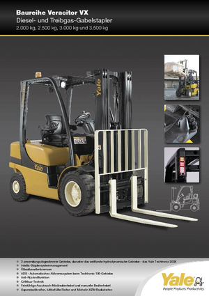 Wózki widłowe LPG Yale GLP 35 VX