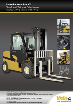 Wózki widłowe LPG Yale GLP 50VX Value