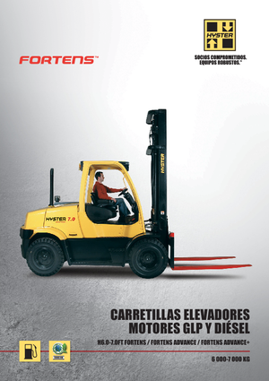 Wózki widłowe LPG Hyster H6.0FT