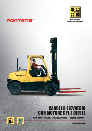 Wózki widłowe LPG Hyster H6.0FT