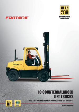 Wózki widłowe LPG Hyster H6.0FT