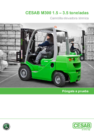 Wózki widłowe LPG Cesab M 325