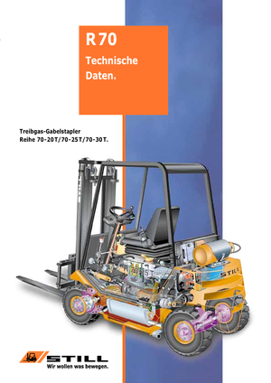 Wózki widłowe LPG Still R 70-25 T