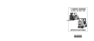 Wózki widłowe LPG Toyota 7 FGCU 35