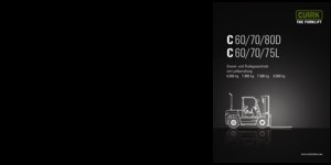 Wózki widłowe LPG Clark C60 L