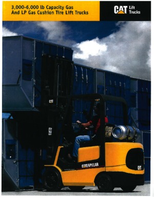 Wózki widłowe LPG Caterpillar GC30K