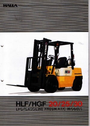 Wózki widłowe LPG Halla HLF 30