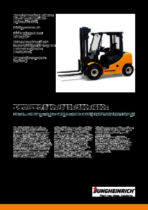 Wózki widłowe LPG Jungheinrich TFG S50s