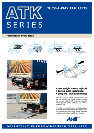 Platformy załadunkowe AHT ATK 500 ST/ST