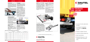 Platformy załadunkowe DAUTEL DS 3000 VA